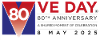 VE Day 80 logo