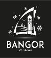 Bangor Christmas Logo Mono White