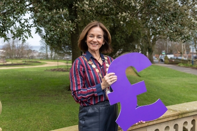 Mayor of Ards and North Down, Cllr Gillian McCollum