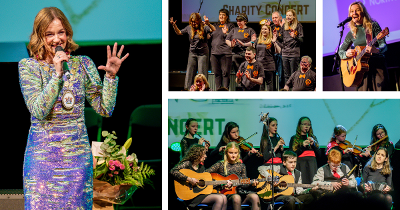 The Mayor, Performers and Guests at Bangor Elim Church on Saturday 28 March 2026