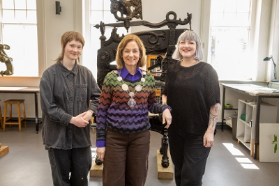 Appointment of Artist in Residence at Seacourt Print Workshop