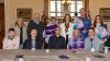 Members of the Disability Forum, alongside elected members and the Mayor of Ards and North Down, Councillor Gillian McCollum, gather to launch the new Equality Action Plan and Disability Action Plan.
