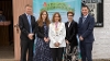 The Mayor of Ards and North Down, Councillor Gillian McCollum,  Mark Irvine, National Museums Northern Ireland, Etta Austin, Tourism Ireland, Susie McCullough, Chief Executive, Ards and North Down Borough Council & David Roberts, Tourism Northern Ireland